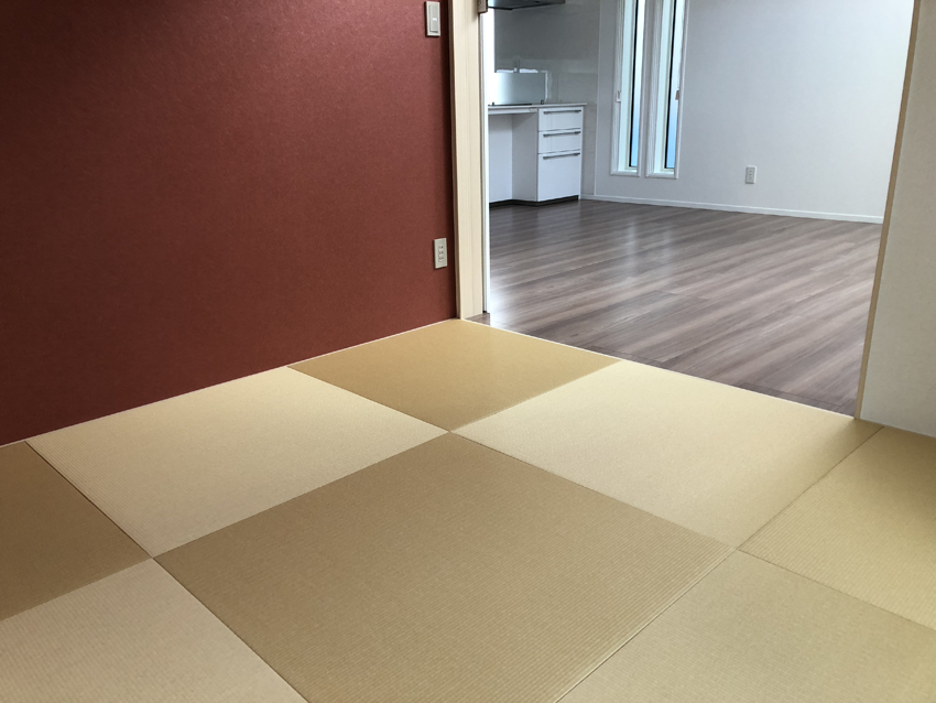 ヘリナシ畳_黄色イメージ